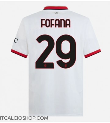 AC Milan Youssouf Fofana #29 Seconda Maglia 2024-25 Manica Corta